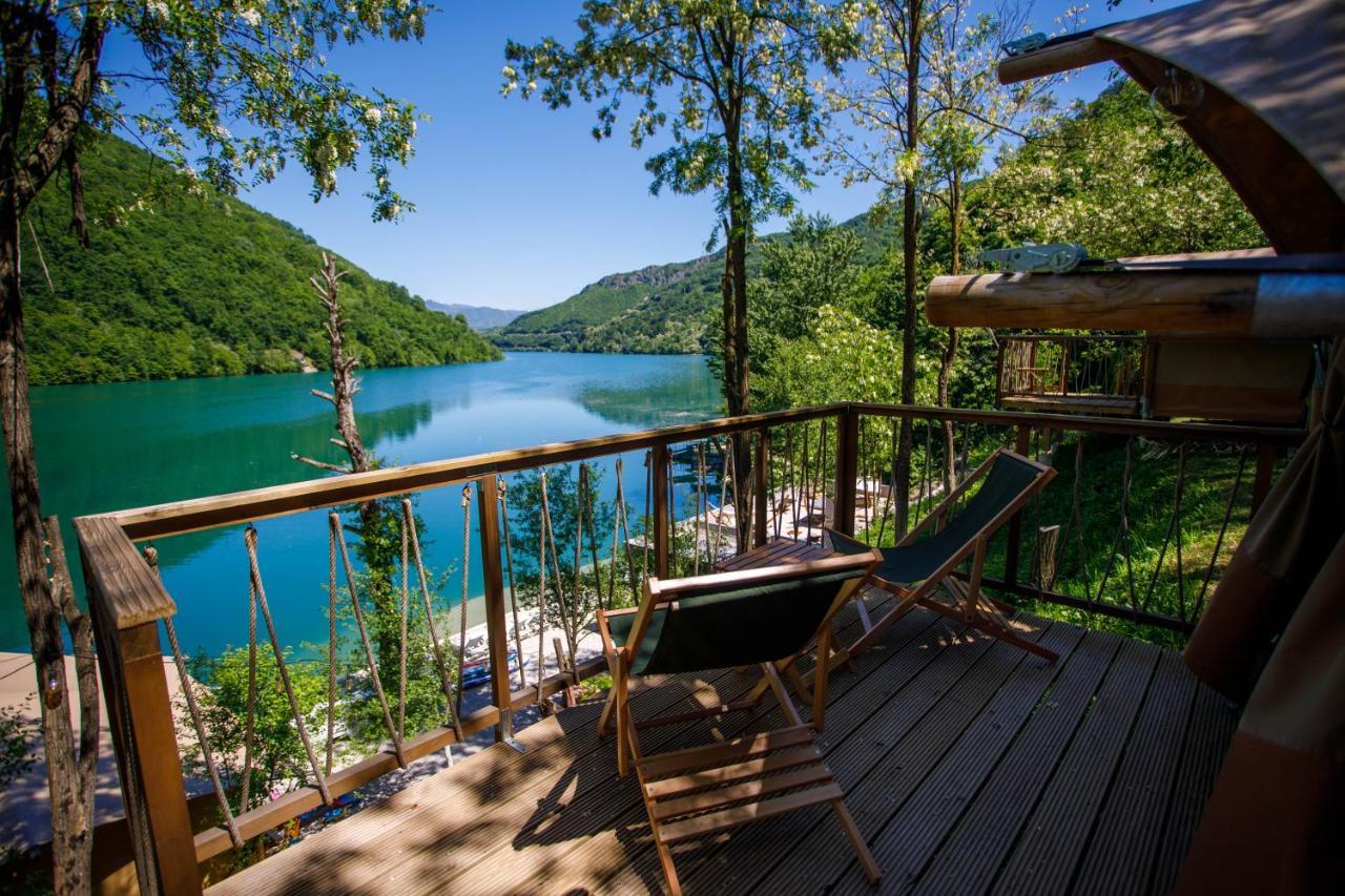 Hotel Glamping Bagrem Jablanica Exterior foto