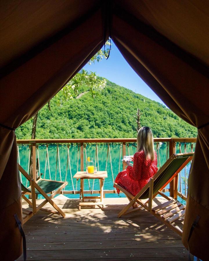 Hotel Glamping Bagrem Jablanica Exterior foto