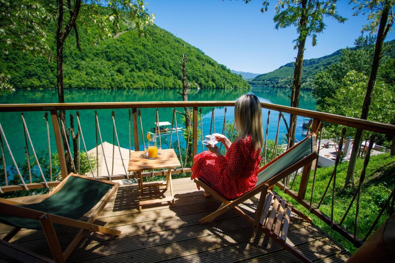 Hotel Glamping Bagrem Jablanica Exterior foto