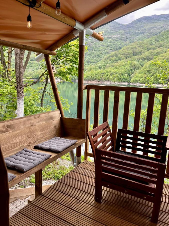 Hotel Glamping Bagrem Jablanica Exterior foto